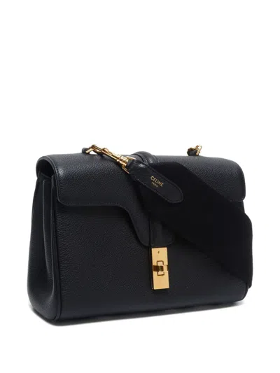 Pre-owned Celine 2020-2024 Teen Soft Shoulder Bag In Black