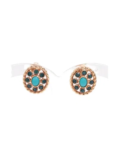 Pre-owned Dior Rhinestone-embellished Earrings