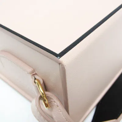 Pre-owned Fendi Pink Leather Shoulder Bag ()