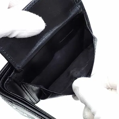 Pre-owned Gucci Black Leather Wallet (bi-fold) ()