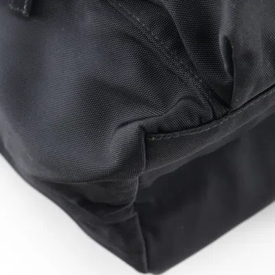 Pre-owned Gucci Black Nylon Canvas Backpack ()