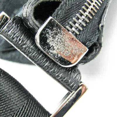 Pre-owned Gucci Gg Canvas Black Gg Canvas Leather Shoulder Bag ()