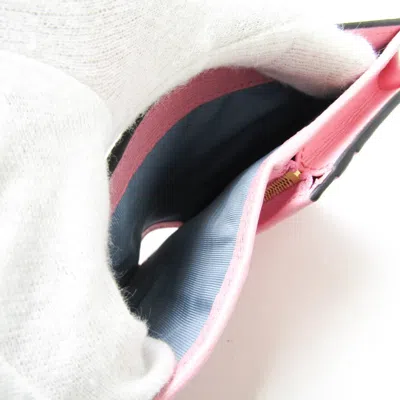 Pre-owned Gucci Multi-color Pink Leather Wallet (bi-fold) ()