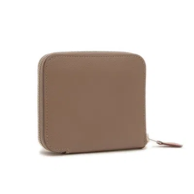 Pre-owned Hermes Etoupe Gray Wallet (bi-fold) ()