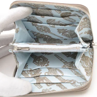 Pre-owned Hermes Etoupe Gray Wallet (bi-fold) ()