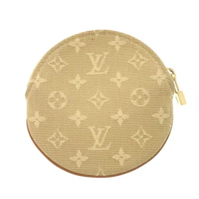 Pre-owned Louis Vuitton Beige Monogram Mini Coin Purse/coin Case () In Sand