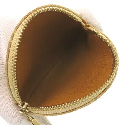 Pre-owned Louis Vuitton Beige Monogram Mini Coin Purse/coin Case () In Sand