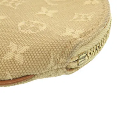 Pre-owned Louis Vuitton Beige Monogram Mini Coin Purse/coin Case () In Sand