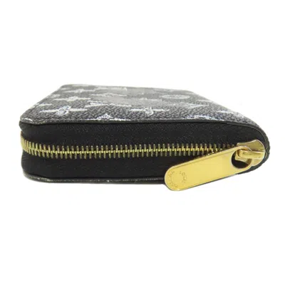 Pre-owned Louis Vuitton Black Canvas Coin Purse/coin Case ()