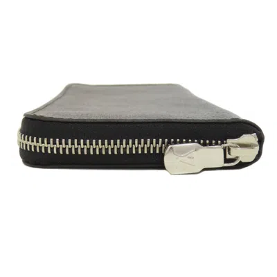 Pre-owned Louis Vuitton Black Damier Graphite Damier Canvas Long Wallet (bi-fold) ()