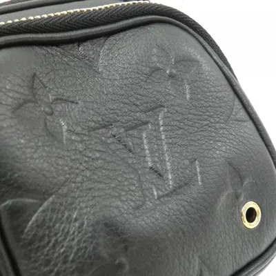 Pre-owned Louis Vuitton Black Leather Shoulder Bag ()
