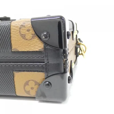 Pre-owned Louis Vuitton Black Marron Monogram Reverse Monogram Reverse Shoulder Bag ()