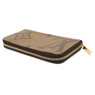 Pre-owned Louis Vuitton Black Monogram Reverse Noir Monogram Reverse Long Wallet (bi-fold) ()