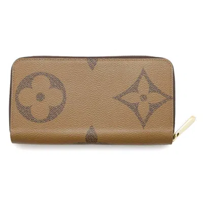 Pre-owned Louis Vuitton Black Monogram Reverse Noir Monogram Reverse Long Wallet (bi-fold) ()