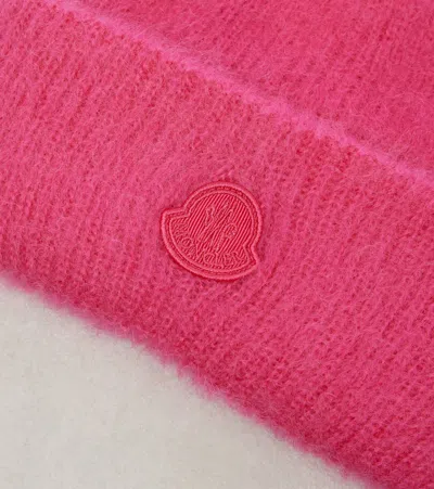 Moncler Logo Wool-blend Beanie