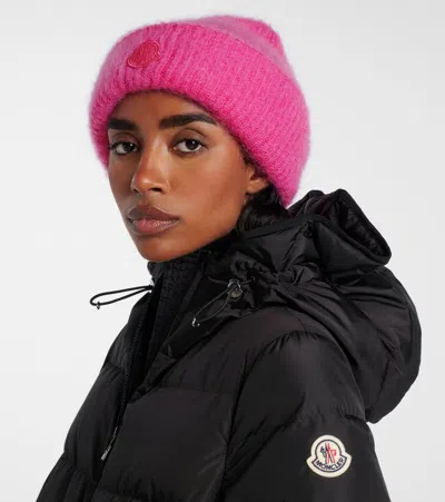 Moncler Logo Wool-blend Beanie