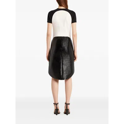 Courrèges Courreges Black Cotton Blend Skirt