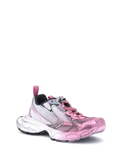 Balenciaga Women 3xl Low-top Mesh Sneakers In Pink