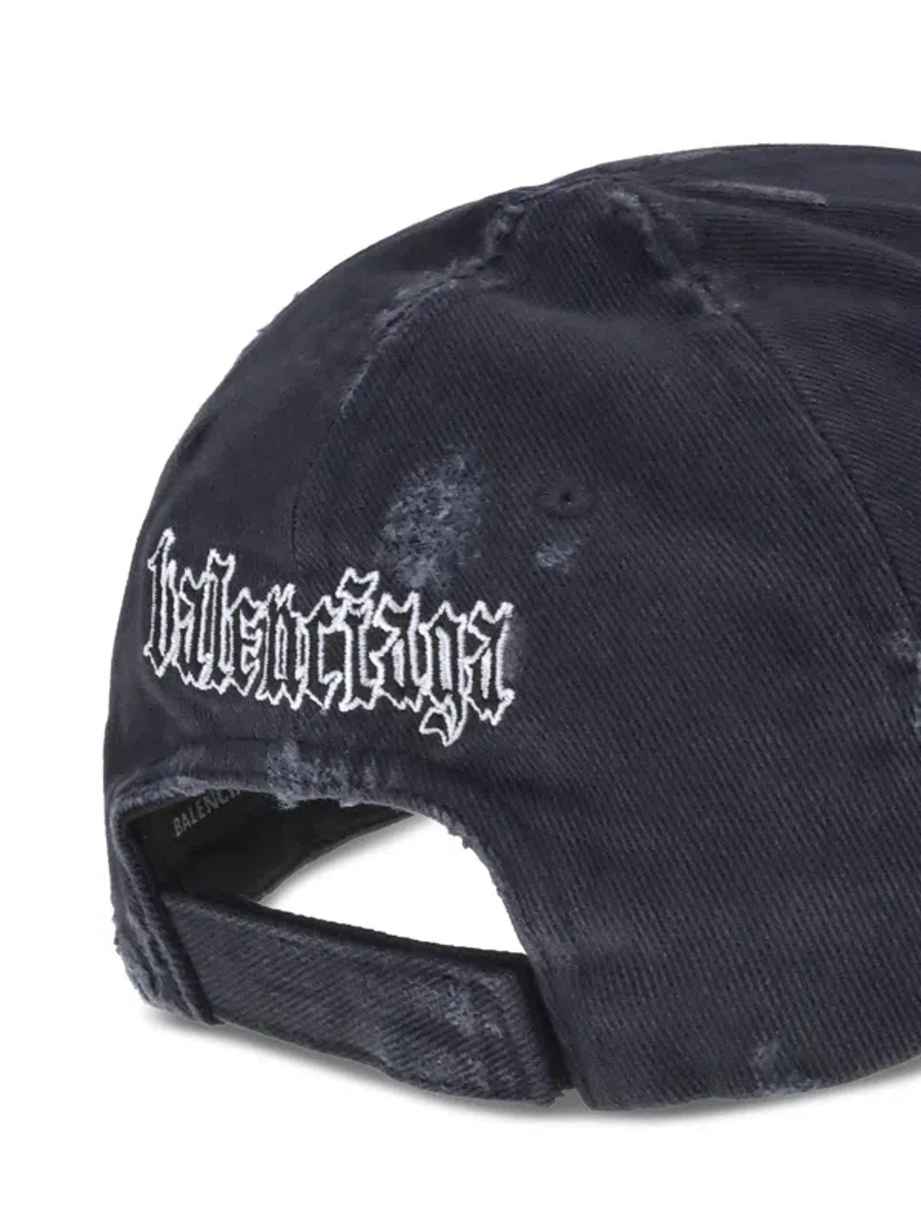 ハット BALENCIAGA BLACKLETTER SCRIPT HAT IN BLACK DELAVE Balenciaga BLACKLETTER SCRIPT HAT IN BLACK DELAVE - Hats