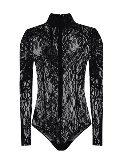 Balmain Women Lace Bodysuit