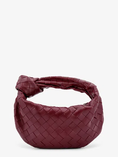 Bottega Veneta Women Jodie Leather Handbag With Intrecciato Motif
