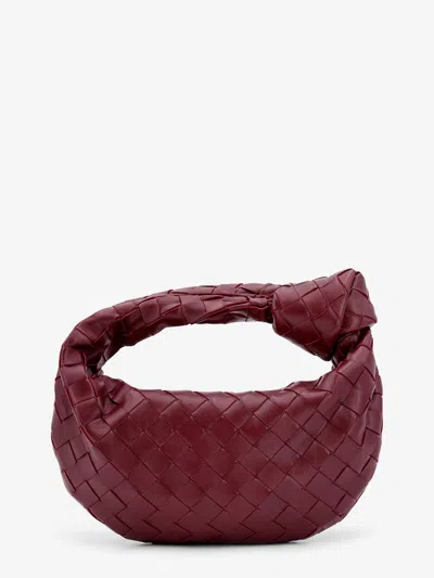 Bottega Veneta Women Jodie Leather Handbag With Intrecciato Motif
