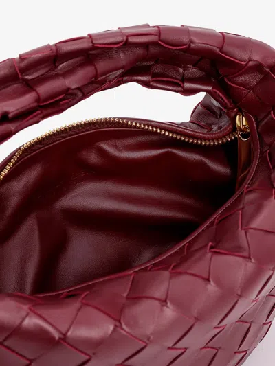 Bottega Veneta Women Jodie Leather Handbag With Intrecciato Motif