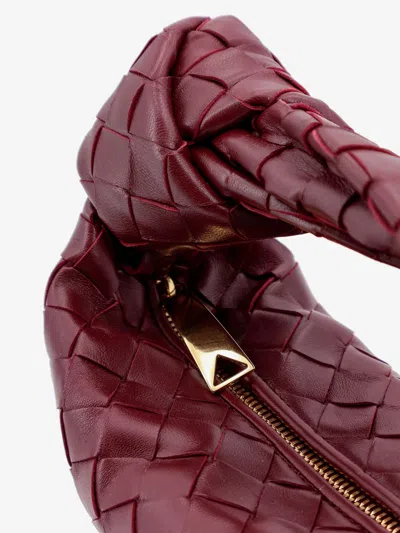 Bottega Veneta Women Jodie Leather Handbag With Intrecciato Motif