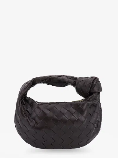 Bottega Veneta Women Mini Jodie Leather Handbag With Intrecciato Motif