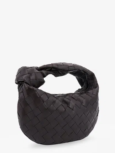 Bottega Veneta Women Mini Jodie Leather Handbag With Intrecciato Motif