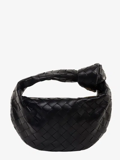 Bottega Veneta Women Mini Jodie Leather Handbag With Intrecciato Motif