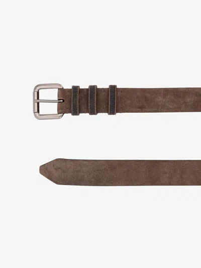 Brunello Cucinelli Women Suede Belt