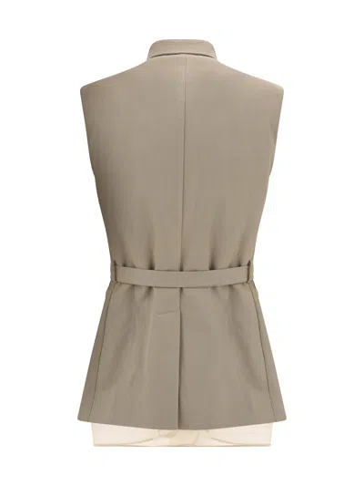 Brunello Cucinelli Women Vest In White