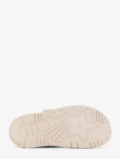Dior Women Act Fabric Sandals With  Oblique Motif In Neutral
