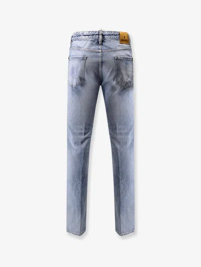 Dsquared2 Men Cool Guy Jeans With Used Effect In Blue
