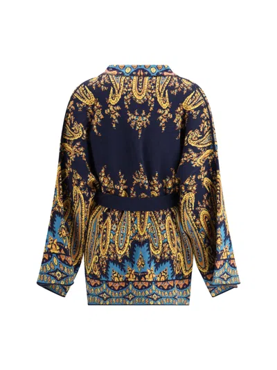 Etro Multicoloured Cardigan In Multi