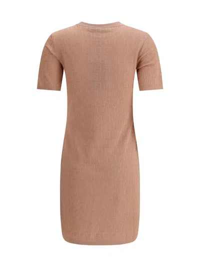 Fendi Women Ff Pattern Midi Dress In Multi