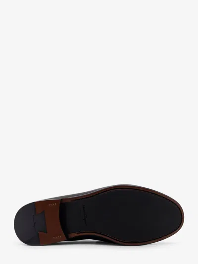 Ferragamo Men Crown Leather Loafers