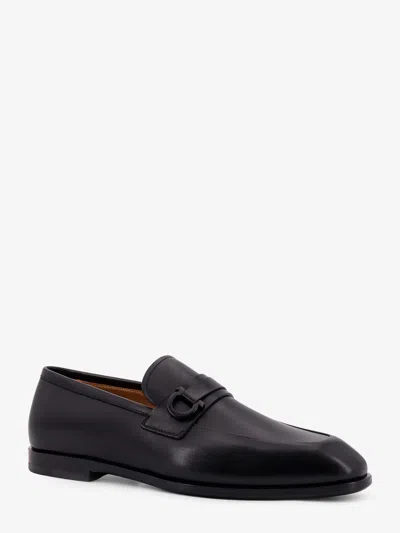 Ferragamo Men Florio Leather Loafers