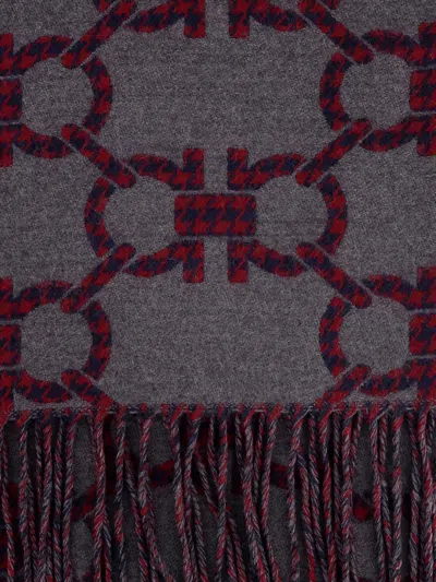 Ferragamo Men Wool Scarf