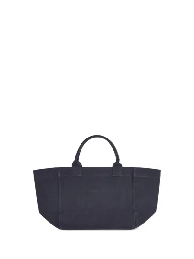 Ganni Women Xxl Canvas Tote Bag