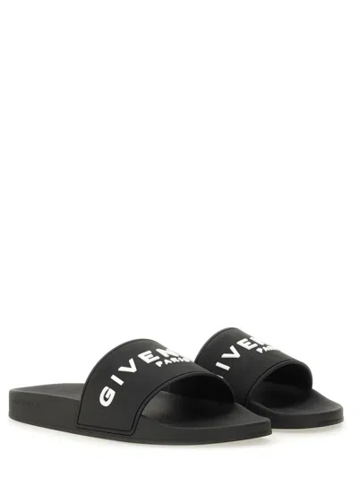 Givenchy Slide Sandal With Logo