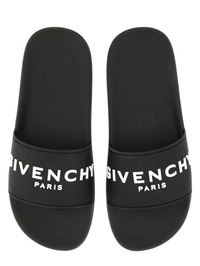 Givenchy Slide Sandal With Logo