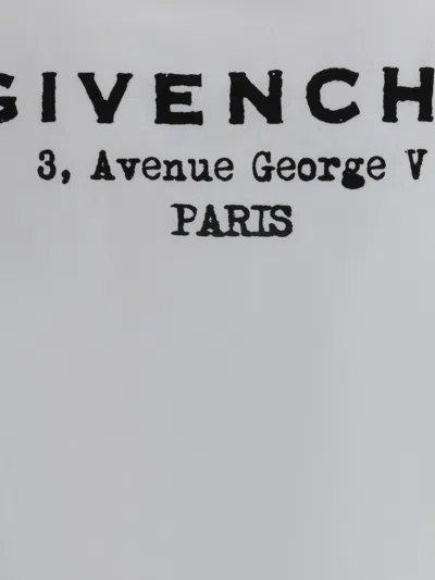 Givenchy Regular Fit Cotton T-shirt With Logo Design In White