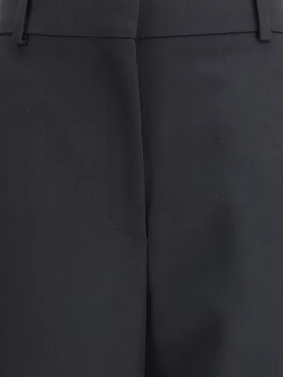 Givenchy Cocoon Tailored Pants In Wool In Black