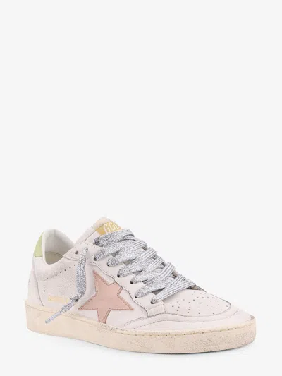 Golden Goose Deluxe Brand Women Ball Star Leather Sneakers With Iconic Contrasting Star