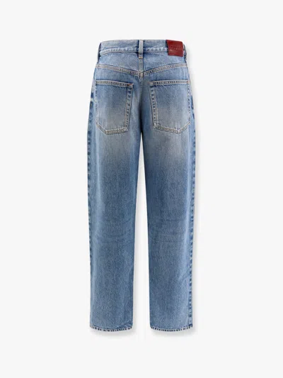 Gucci Women Boyfriend Jeans With  Rosso Ancora Tag