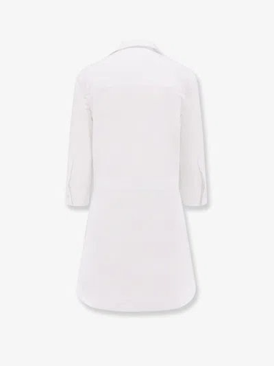 Gucci Women Cotton Short Dress With Horsebit Detail