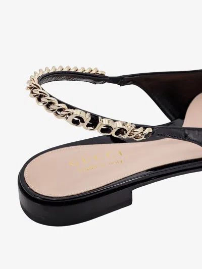 Gucci Women Patent Leather Ballerinas