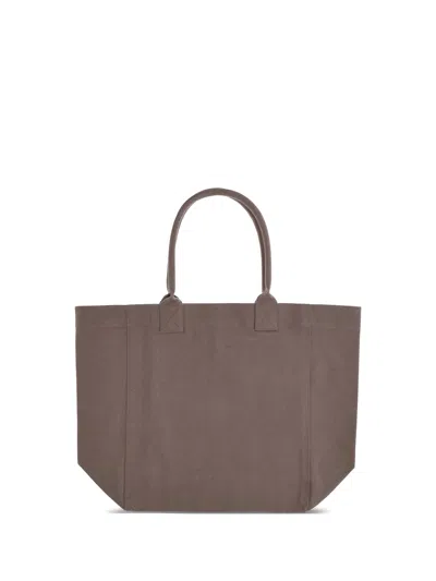 Isabel Marant Yenky Cotton Rectangular Tote Bag In Multi